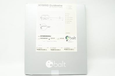 Balt HYBRID008J HYBRID Guidewire With Hydrophilic Coating .012inch x 220cm